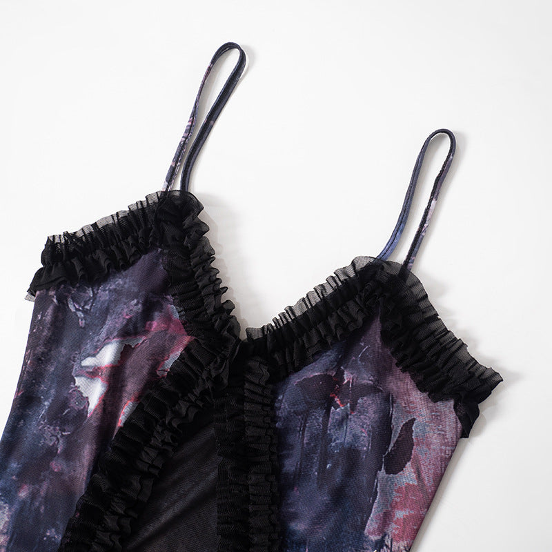 Levoire | Robe Mini Sans Manches À Taille Ouverte
