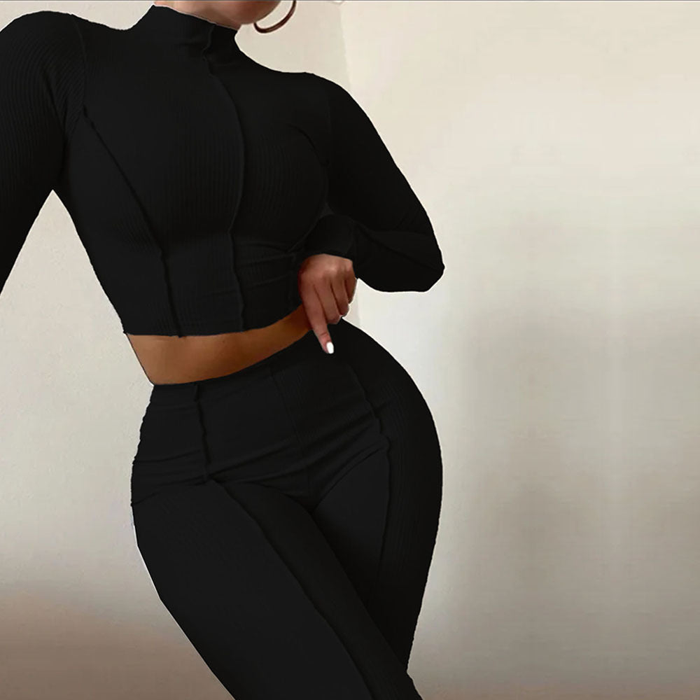 Ensemble sportif pour femmes avec une coupe flatteuse et des manches longues Levoire