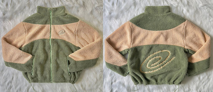 Veste en polaire femme à coupe moderne et col montant Levoire