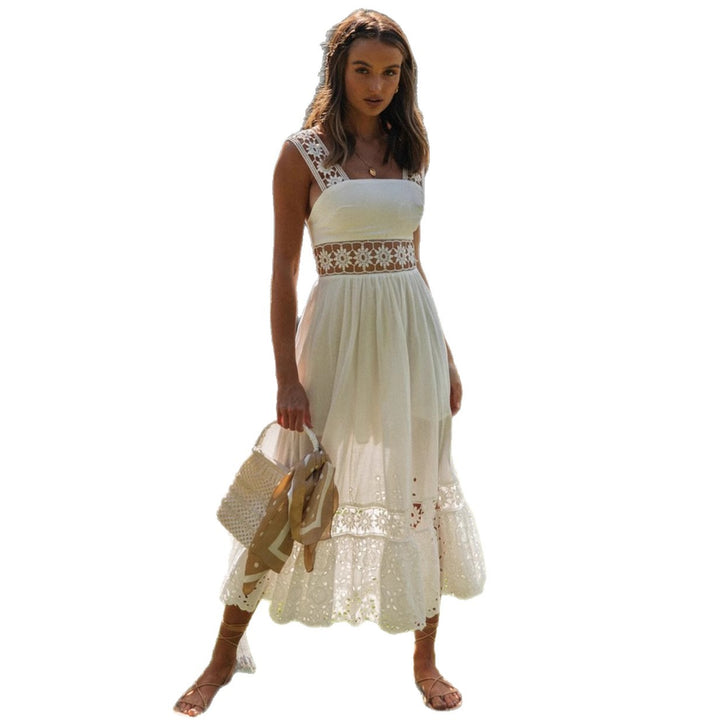 Robe de cocktail en dentelle pour femmes Levoire