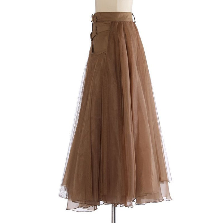Levoire Jupe en Tulle Patchwork