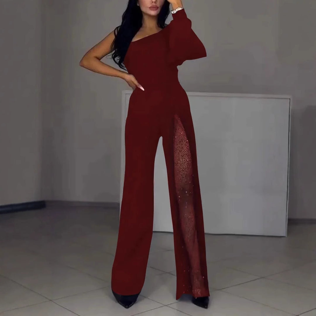Combinaison élégante pour femme avec des détails de transparence excitants Levoire