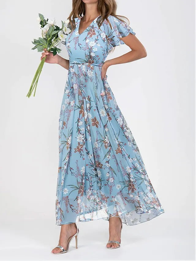 Levoire | Robe Aérée Bleu