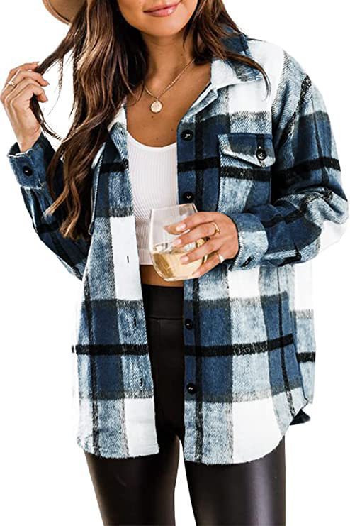 Levoire | Manteau en laine Pull en laine à manches longues Näe Blau