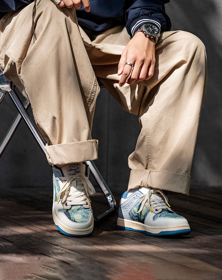 Levoire | Style moderne Baskets nocturnes étoiles brillantes