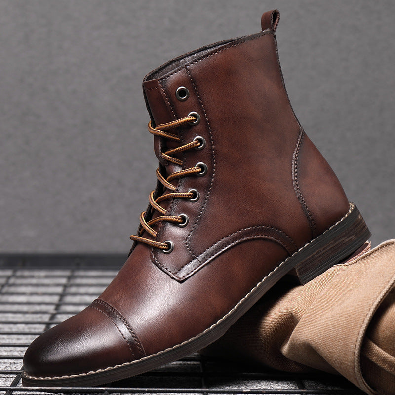 Levoire | Bottes Rondes Antidérapantes Confortables En Liquide Marron foncé
