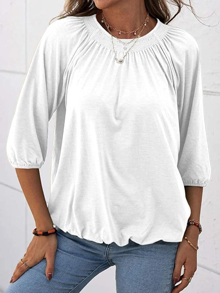 Levoire | Blouse Élégante Avec Manches En Aile Blanc