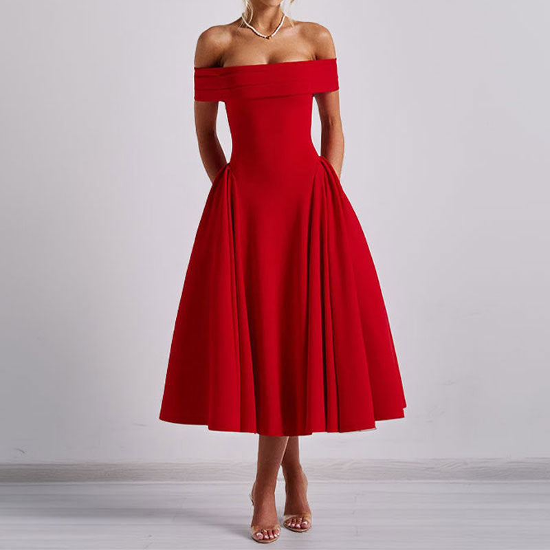 Robe de soirée léopard pour femme Levoire