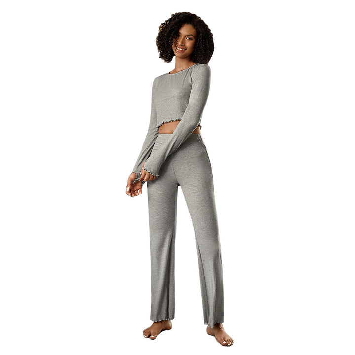 Ensemble femme de manches longues et leggings ajustés Levoire