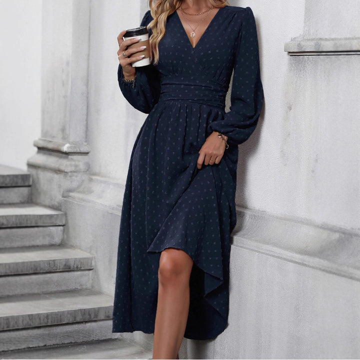 Robe maxi pour femmes avec un look enveloppant élégant Levoire