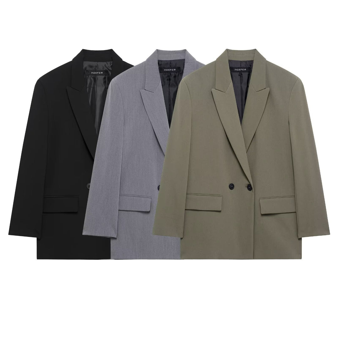 Levoire | Blazer Élégant Avec Des Manches Longues Et Un Design Structuré