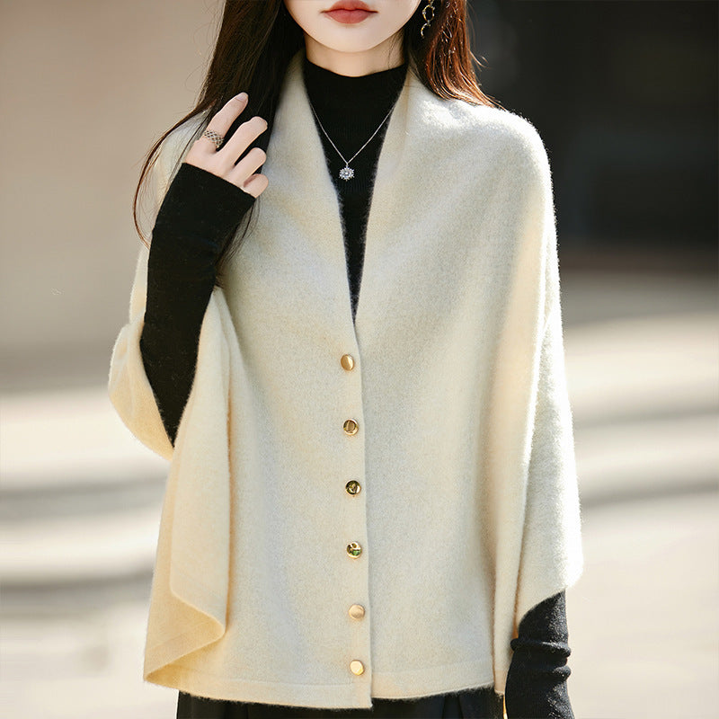 Levoire | Poncho En Écharpe De Luxe