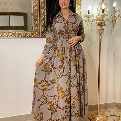 Levoire | Robe Vintage Imprimée Élégante