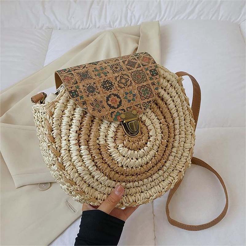 Levoire | En Paille Style Ethnique Beige