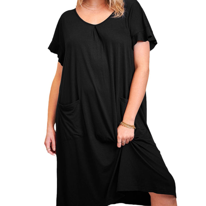 Levoire | Robe de nuit Plus Size Coton Robe de poche
