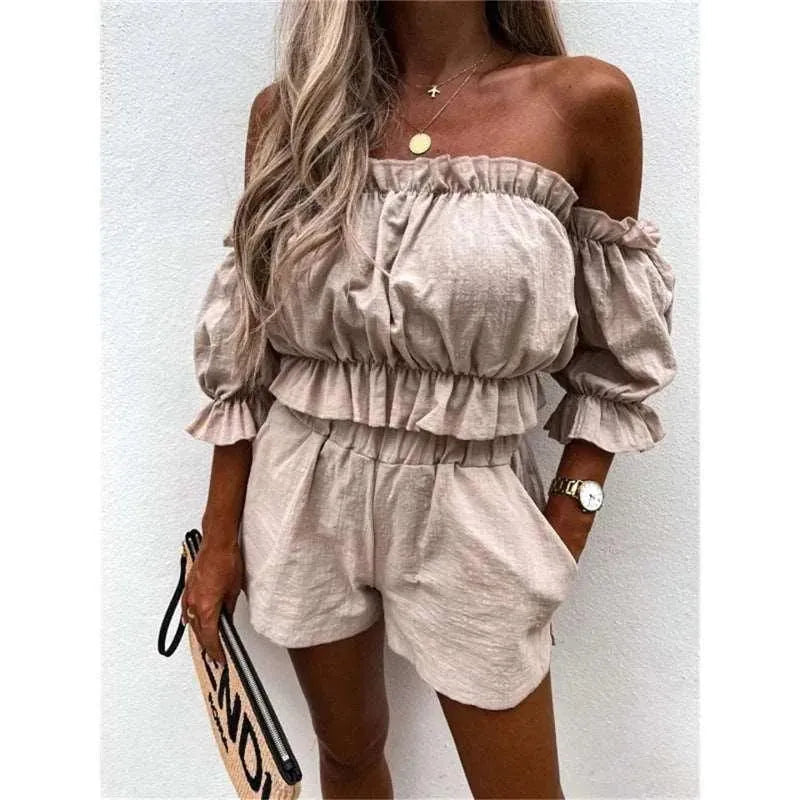 Levoire | Robe deux pièces à épaules nues
