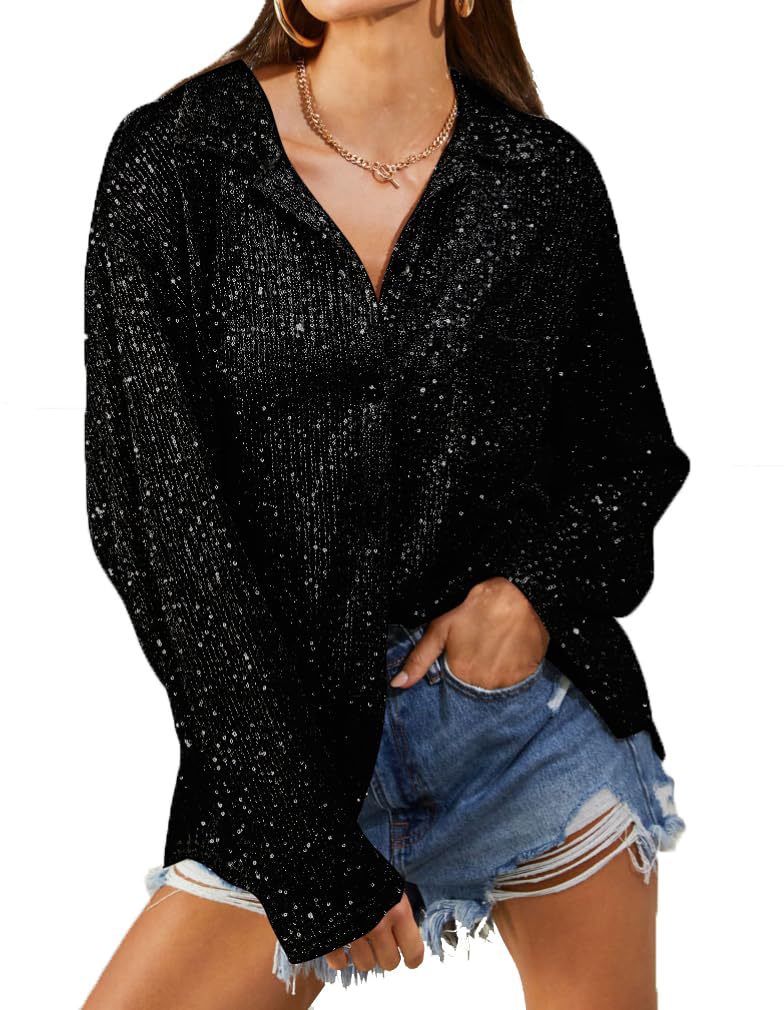 Levoire | Chemise élégante à manches longues noir