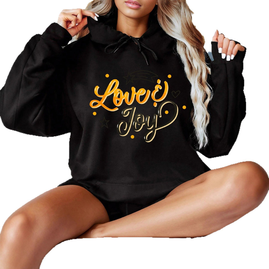 Sweat à capuche pour femme avec un design inspirant Love & Joy Levoire