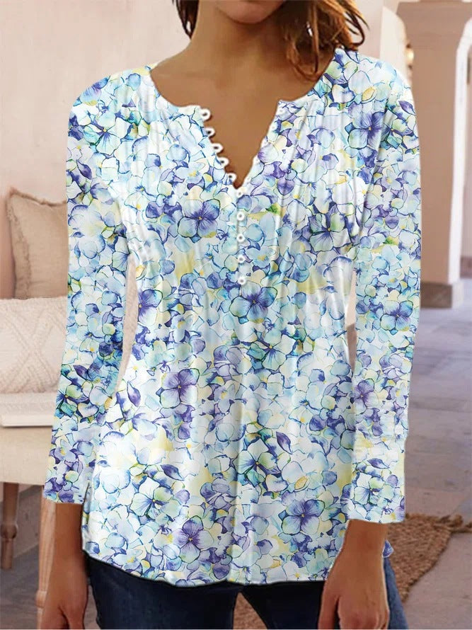 Levoire | Blouse Imprimée Avec Décolleté Élément 14