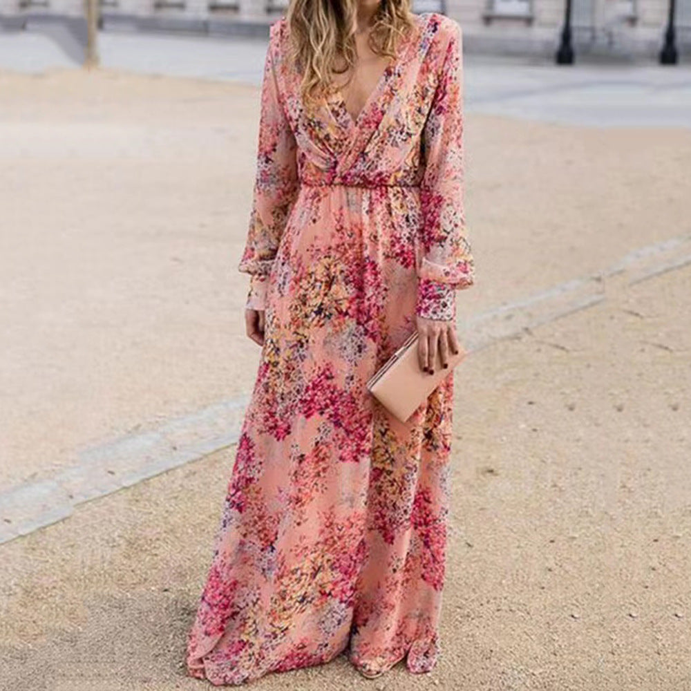 Levoire | Élégante Robe Flottante à Taille Marquée