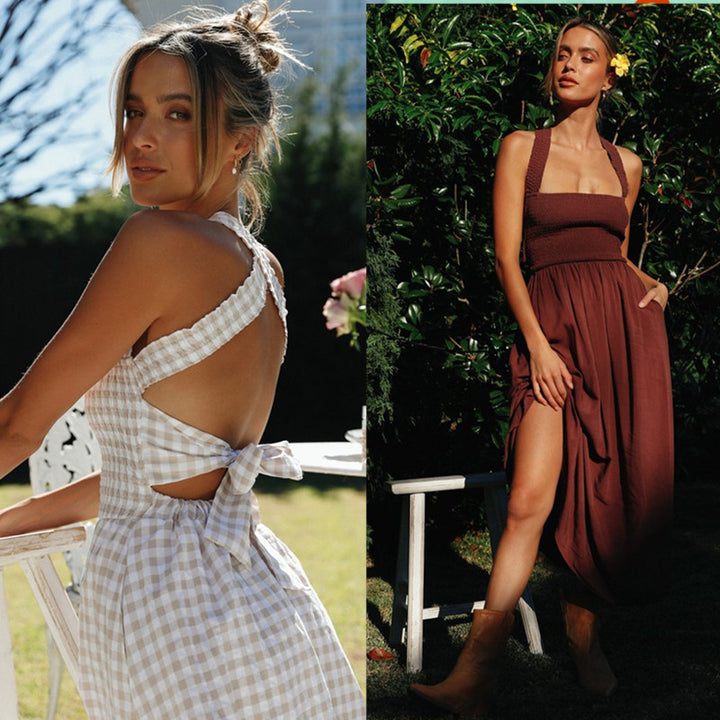 Robe Maxi Femme en Style Boho Levoire