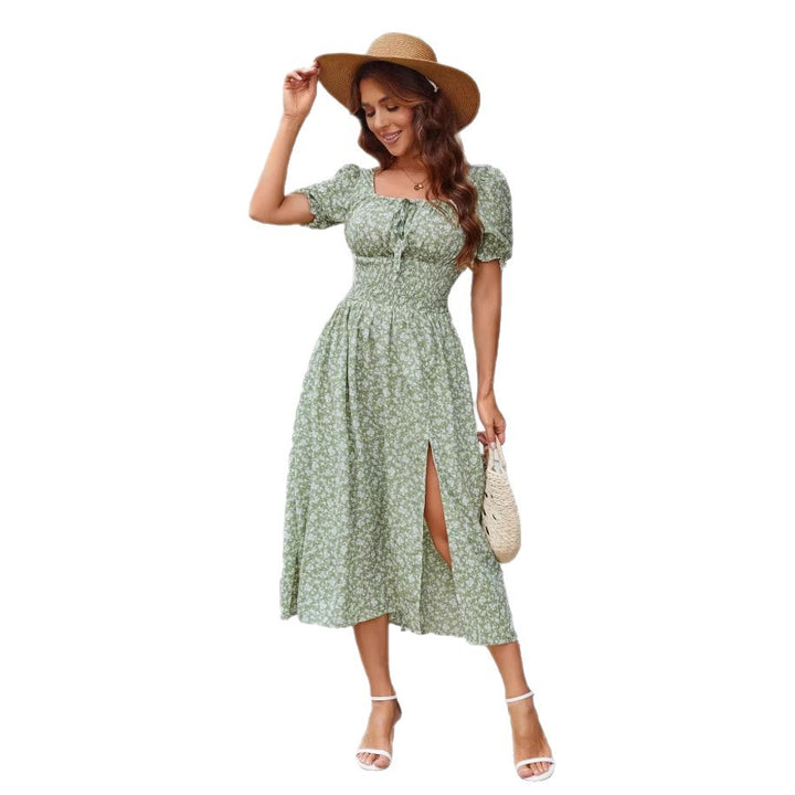 Robe d'été pour femmes avec motif floral Levoire
