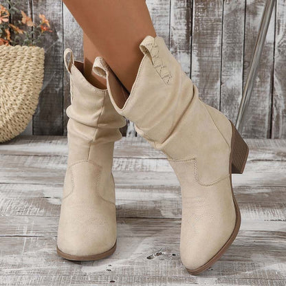 Levoire | Chaussures De Luxe À Talons Hauts Et À Bout Rond Pour Femmes Beige