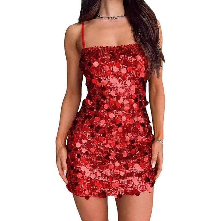 Levoire | Élégant Prom-soir Dos-ouvert Courte Jupe Bodycon Rot