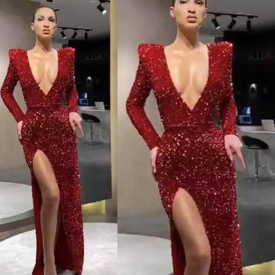 Levoire | Tunique fendue brodée élégante robe de printemps