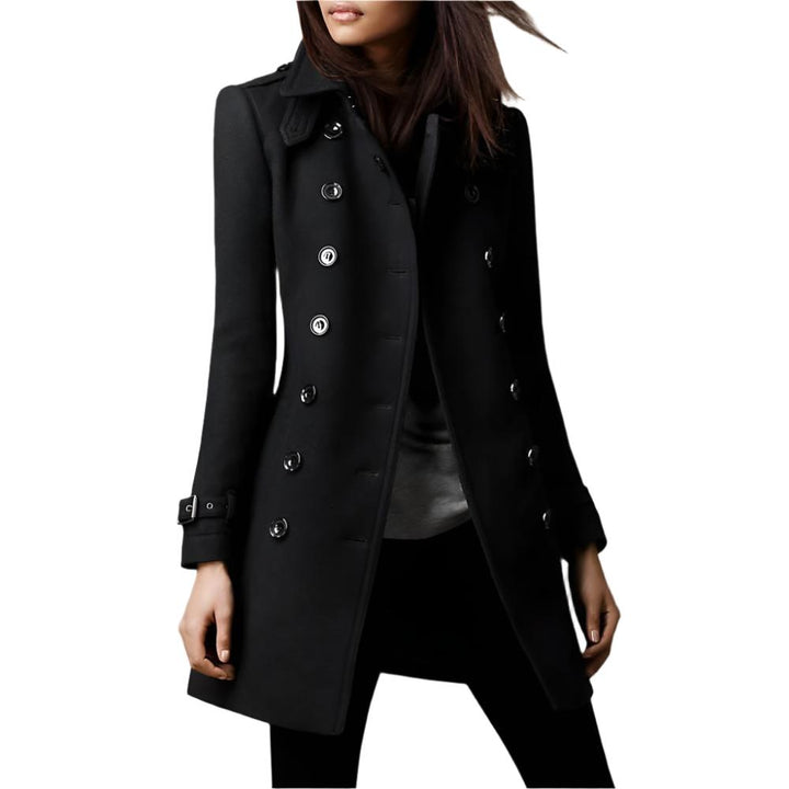 Levoire | Manteau Officiel Long Pour Femmes Noir
