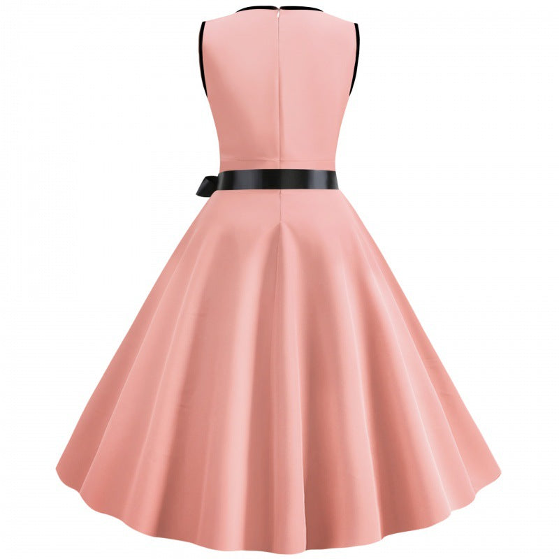 Robe portefeuille pour femmes avec jupe volumineuse et taille élégante Levoire