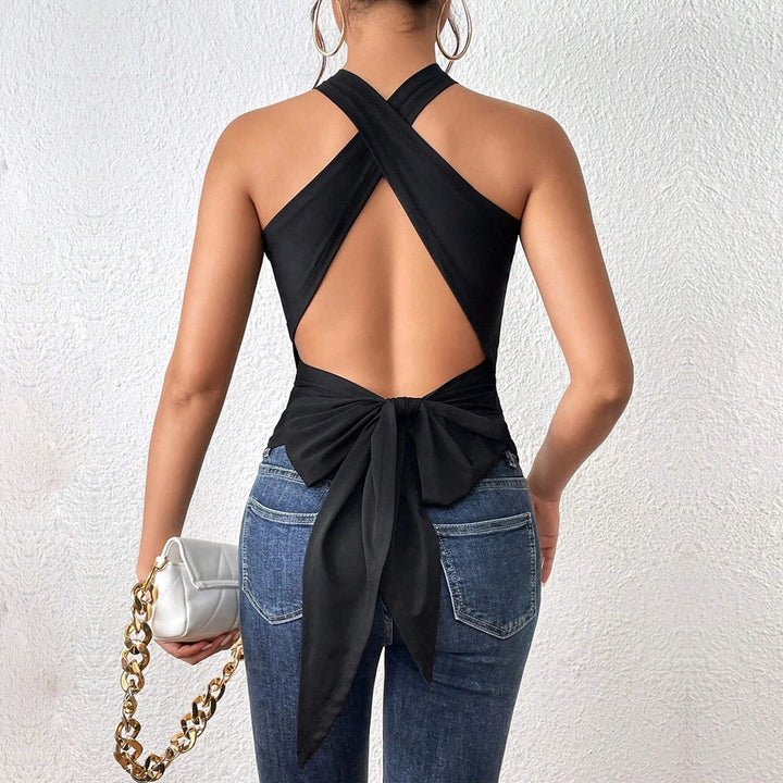 Body pour femmes avec décolleté croisé élégant et coupe ajustée Levoire