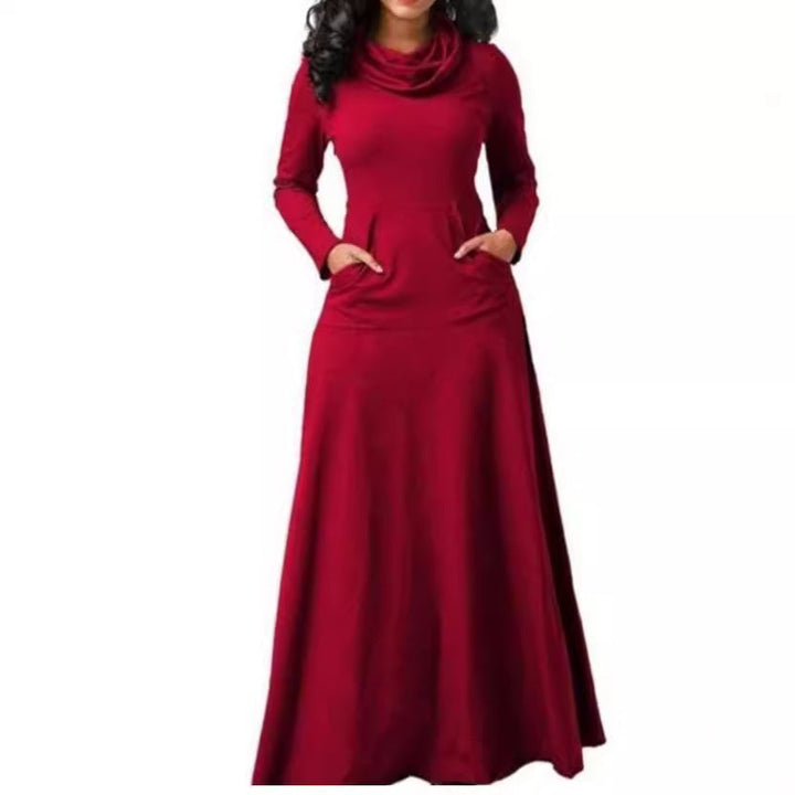 Levoire | Robe Longue À Poches Solides Splice