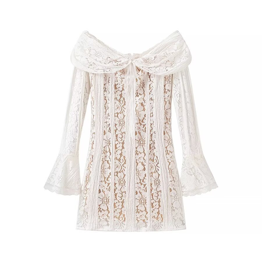 Levoire | Douceur charmante Nouvelle robe de printemps Blanc