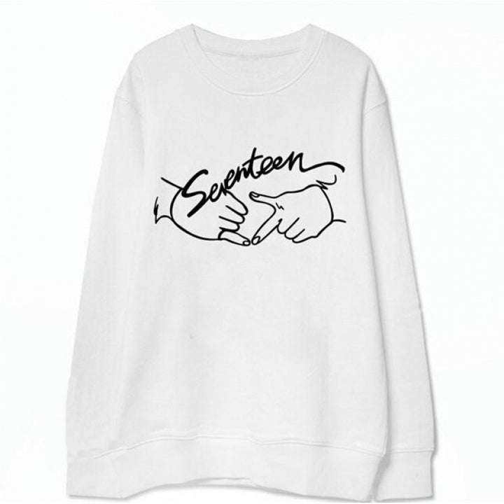 Sweat-shirt pour femmes avec design de manuscrit créatif Levoire