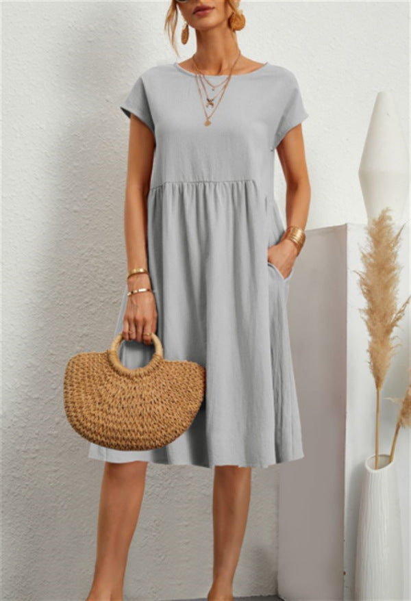 Levoire | A-ligne robe A-ligne robe Fabricant Gris clair