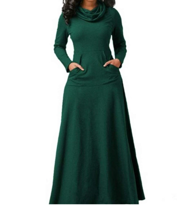 Levoire | Robe de soirée longue transparente à emmanchures ouvertes Vert