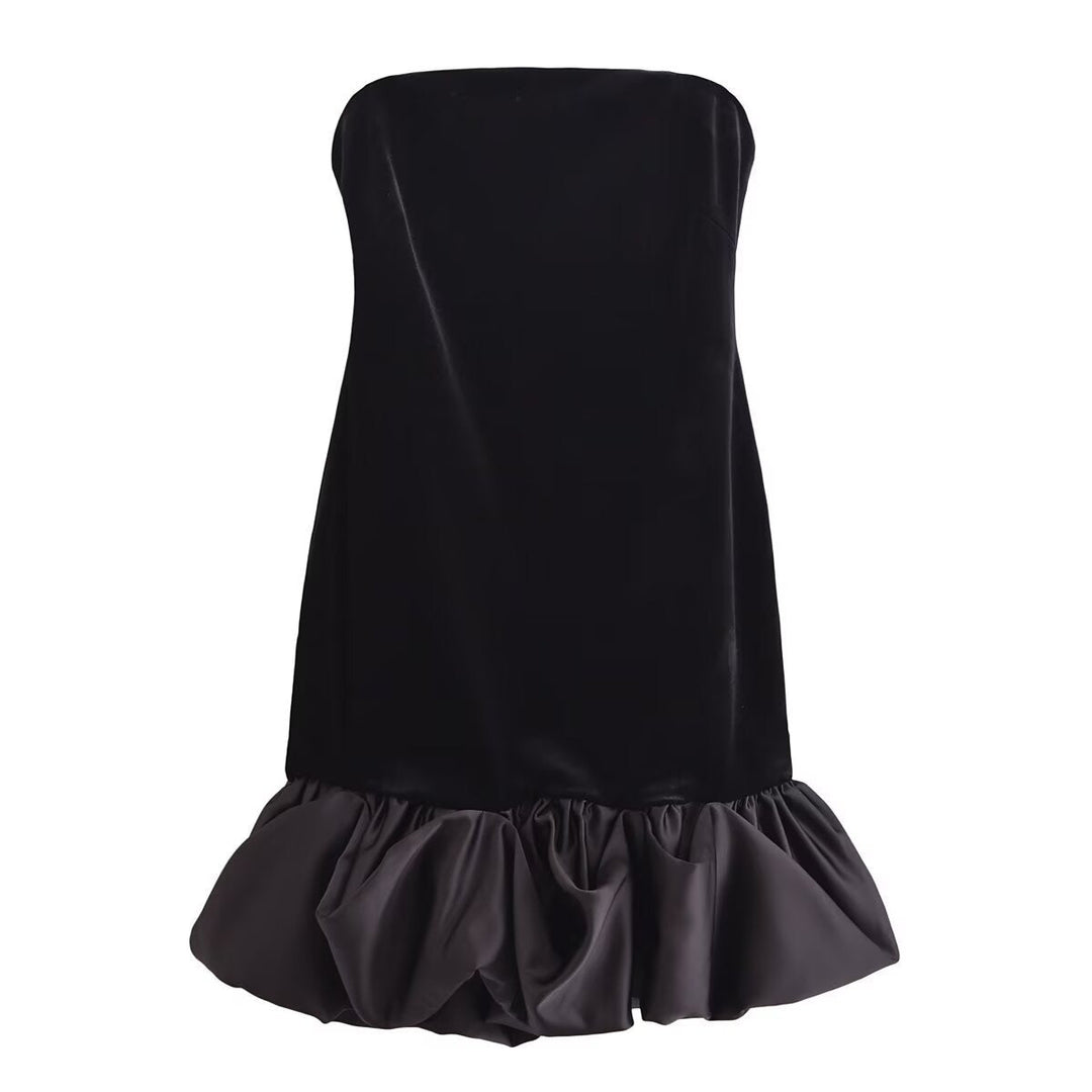 Levoire | Magnifique nouvelle mini-robe de printemps Noir
