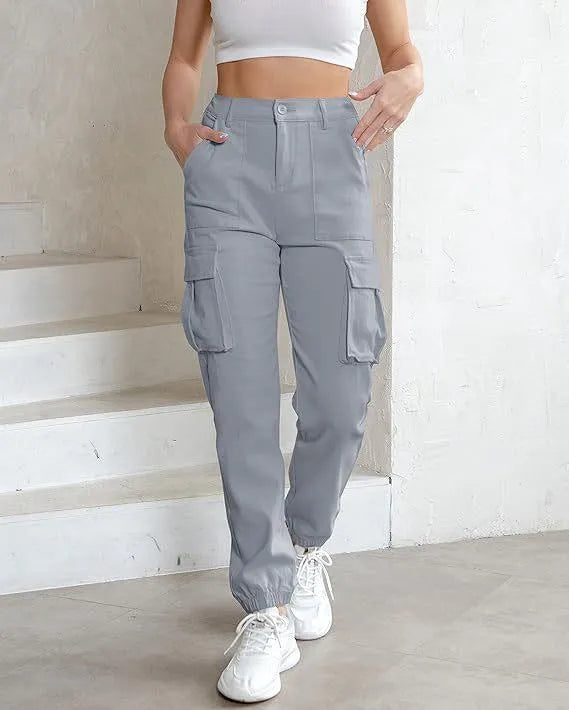 Levoire | Pantalons de loisirs pour femmes Gris
