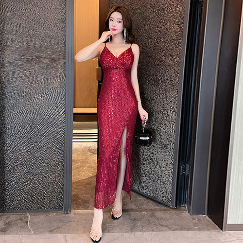 Levoire | Robe de soirée Sasta à fente