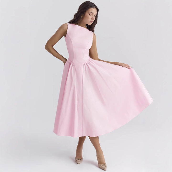 Robe midi élégante pour femmes avec coupe originale Levoire
