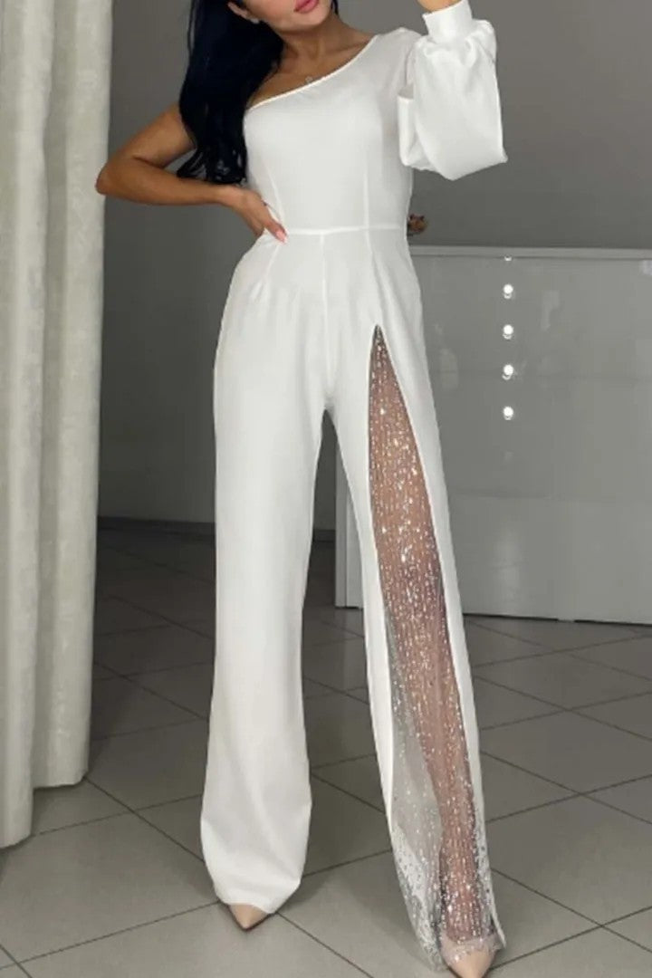 Combinaison élégante pour femme avec des détails de transparence excitants Levoire