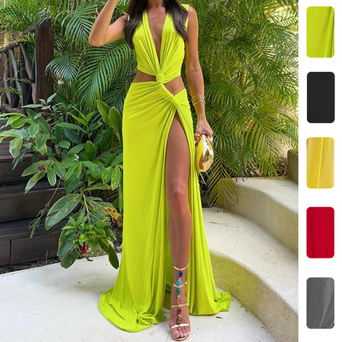 Robe découpée glamour pour femmes Levoire