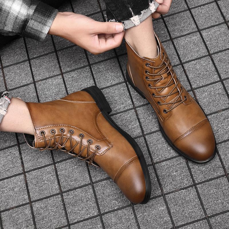 Levoire | Bottes Cheville Cuir Véritable