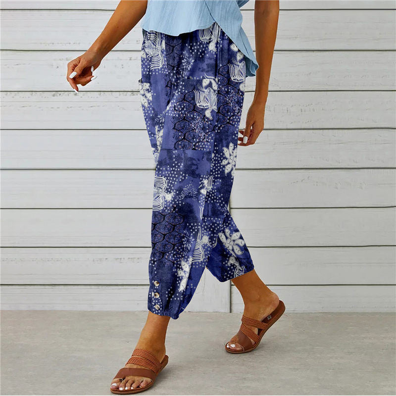 Levoire | Pantalon Imprimé Vintage