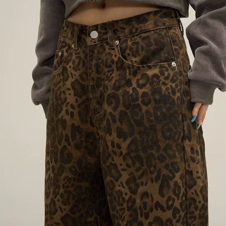 Levoire | Imprimé Léopard Jeans