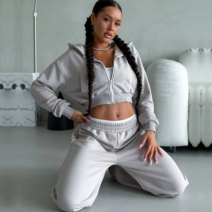 Levoire | Pantalons courts taille haute de sport à manches ouvertes