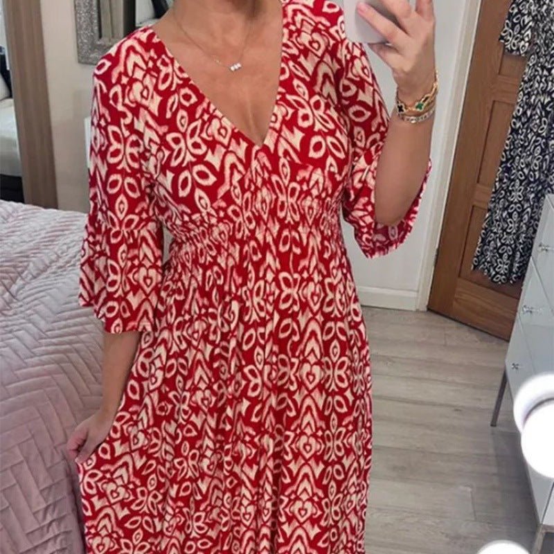 Levoire | Robe longue ample de plage Rento