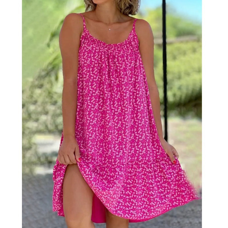 Levoire | Élégant, spacieux, jupe en fleur Magenta