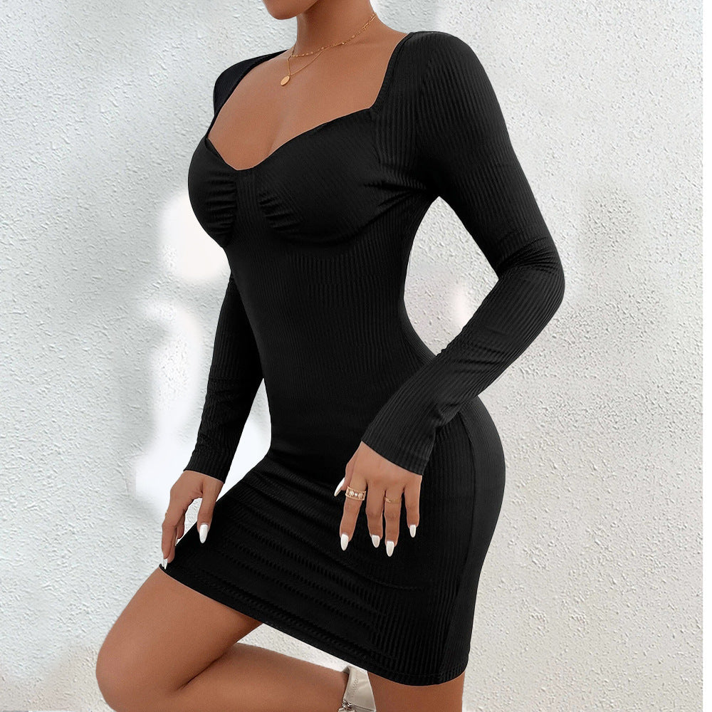 Levoire | Élégant Robe Bodycon à Manches Longues